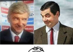 Enlace a Wenger y Mr Bean