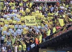 Enlace a La afición del Villareal pidiendo una liga justa