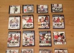 Enlace a Y aquí mi colección de FIFA