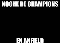 Enlace a Noche de Champions en Anfield