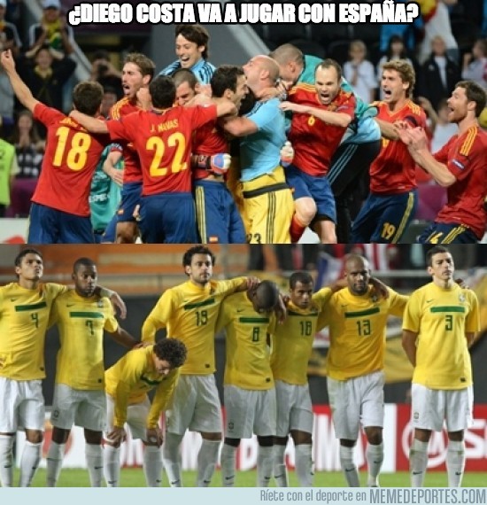 190210 - Diego Costa puede que juegue el mundial con España. Del Bosque ¿a qué esperas?