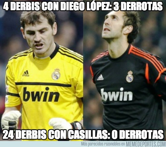 191446 - Casillas y Diego López en los derbis