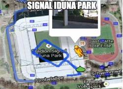 Enlace a Signal Iduna Park desde Google Maps