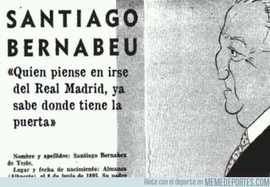196888 - Don Santiago Bernabeu responde a Iker Casillas