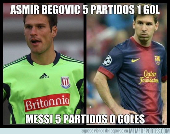 202716 - Asmir Begović vs Leo Messi
