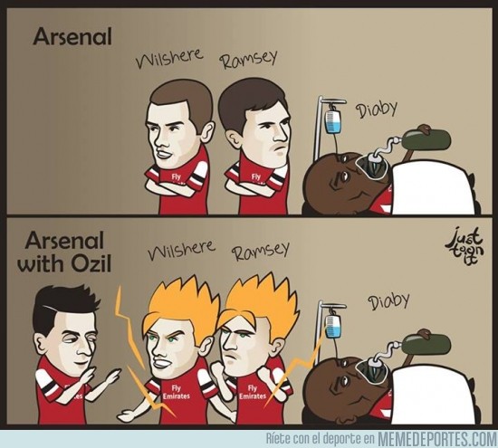 203635 - Los poderes que da Özil al Arsenal