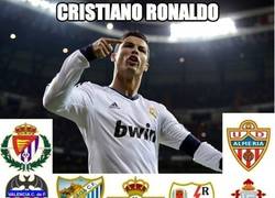 Enlace a Cristiano Ronaldo, más goles que 12 equipos de primera