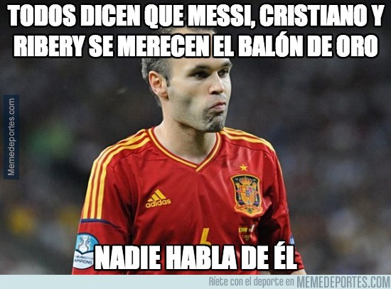 208023 - Todos dicen que Messi, Cristiano y Ribery se merecen el balón de oro