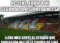Enlace a RC Lens, equipo de segunda división francesa
