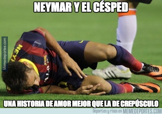 214219 - Neymar y el césped