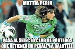Enlace a Mattia Perin, al selecto club