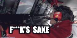 Enlace a GIF: Reacción de Rob Smedley a la sanción a Felipe Massa
