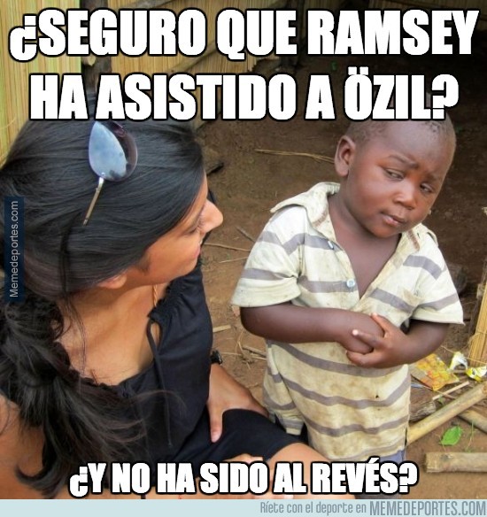 221186 - ¿Seguro que Ramsey ha asistido a Özil?