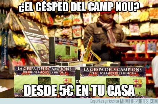 221722 - ¿El césped del Camp Nou?