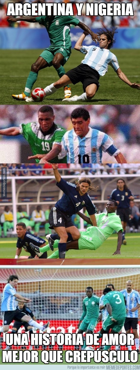 222014 - Argentina y Nigeria, en el mismo grupo en 3 de los últimos 4 mundiales