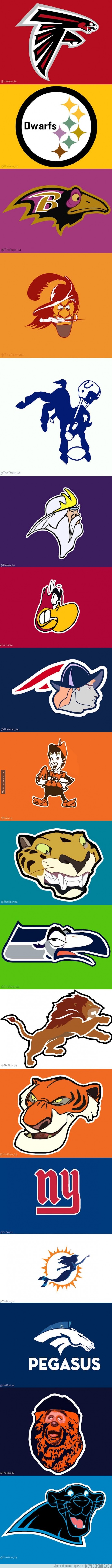 224762 - Los logos de la NFL estilo Disney