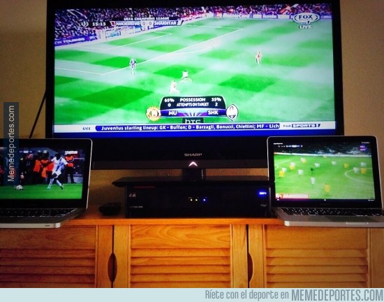 Champions en la tele Clearance