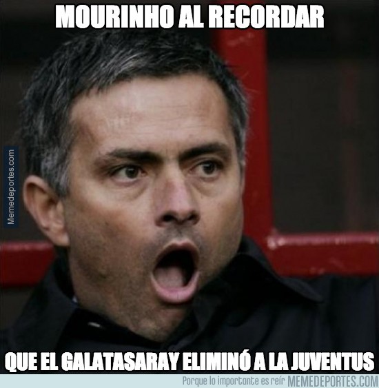229061 - Mourinho al recordar que el Galatasaray eliminó a la Juventus