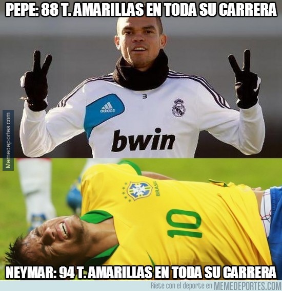 230126 - Tarjetas amarillas, Pepe vs Neymar