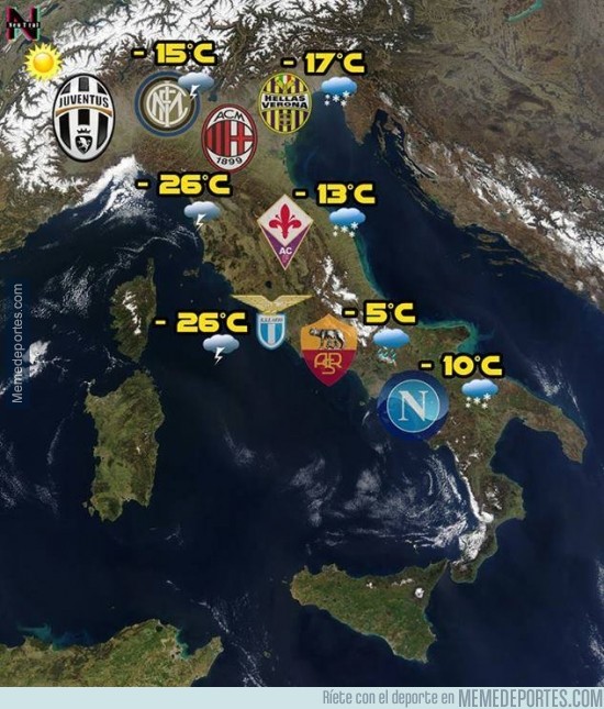 233132 - La temperatura en Italia
