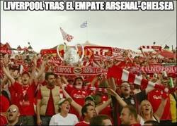 Enlace a Liverpool tras el empate Arsenal-Chelsea