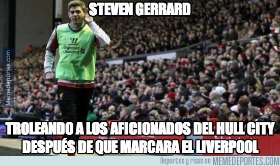 237802 - Steven Gerrard troleando a los del Hull City