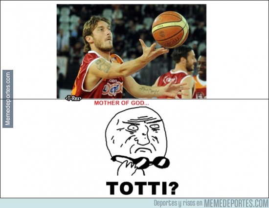 239968 - Totti se pasa al baloncesto