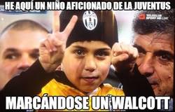 Enlace a He aquí un niño aficionado de la Juventus