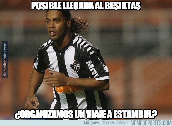 241308 - Posible llegada de Ronaldinho al Besiktas