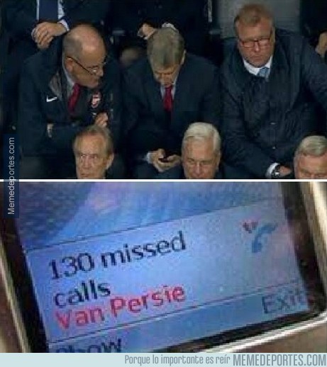242135 - Wenger no quiere saber nada de Van Persie, por judas