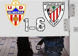 Enlace a Y como es costumbre, Athletic de bilbao-Almería, descripción gráfica