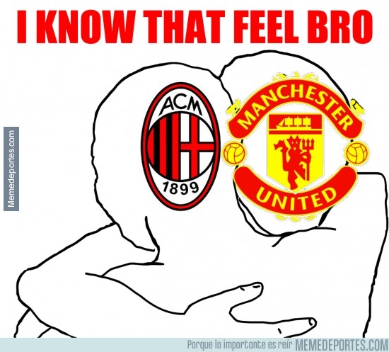 245261 - El Manchester United sabe lo que siente el Milan