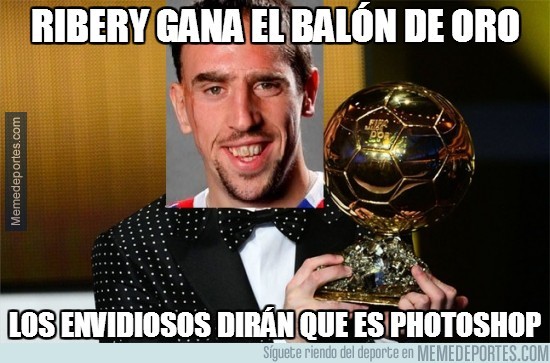 245852 - Ribery gana el balón de oro