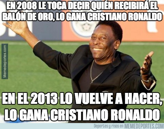245936 - Pelé es el amuleto secreto de Cristiano Ronaldo
