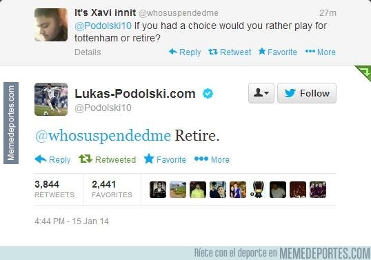 247979 - Podolski no jugaría en el Tottenham ni aunque le paguen millones de dólares