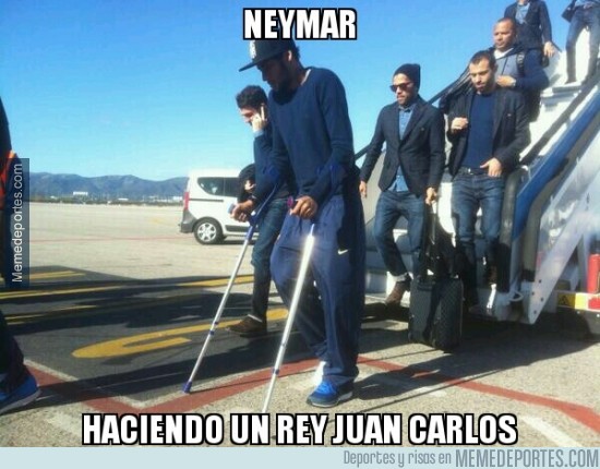 248743 - Neymar haciendo un Rey Juan Carlos