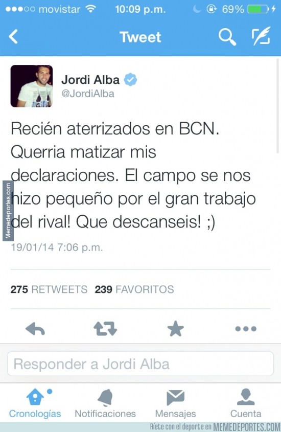 251209 - La disculpa de Jordi Alba, ¿se la aceptamos?