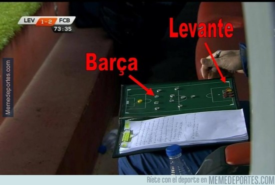 252391 - La táctica del Levante en la Copa del Rey contra el Barça