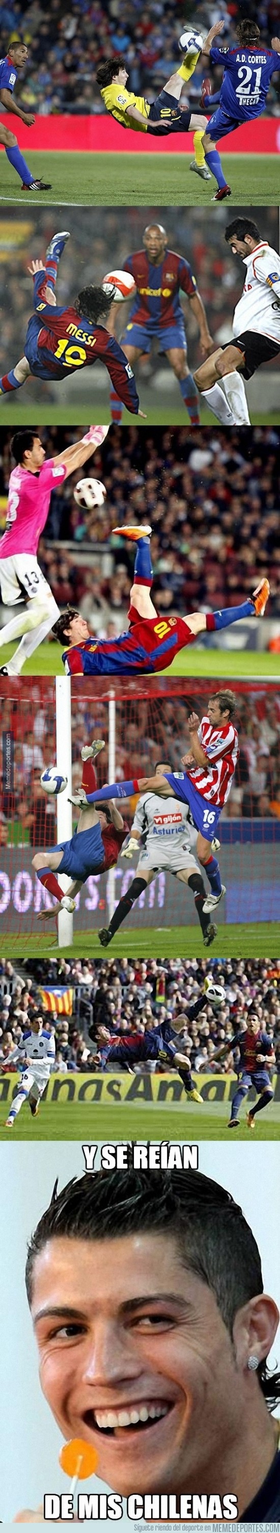 254436 - Messi tampoco es un experto en chilenas