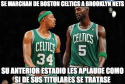 Enlace a Se marchan de Boston Celtics a Brooklyn Nets