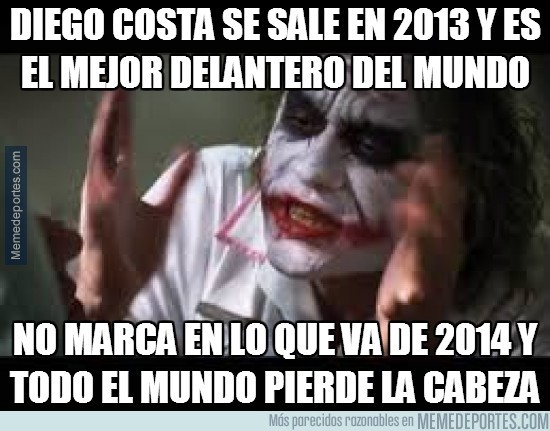 255744 - Diego Costa se sale en 2013 y es el mejor delantero del mundo