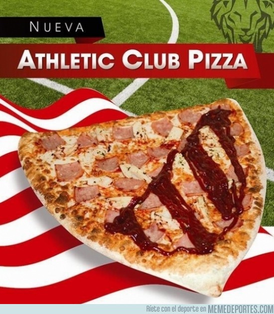 256143 - ¿Tienes hambre? ¿Te apetece esta pizza edición Athletic? ¡póngame 2!