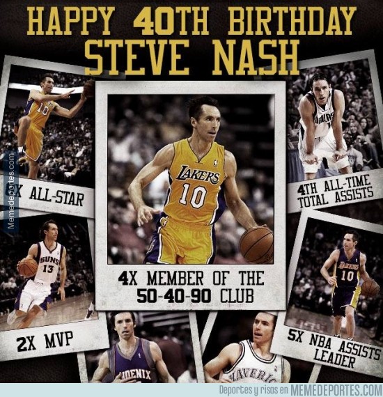 262104 - ¡Felices 40 años Steve Nash!