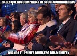 Enlace a Sabes que las Olimpiadas de Sochi son aburridas