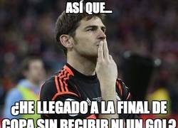 Enlace a Brutal record de Casillas en la Copa del Rey