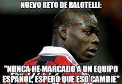 Enlace a Balotelli, challenge accepted