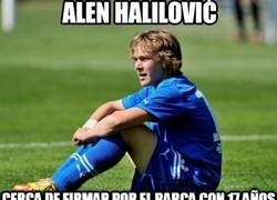 Enlace a Alen Halilović con 17 años