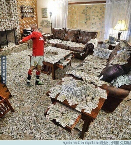 276538 - Rooney tras firmar su nuevo contrato con el Manchester United