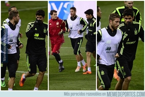 277265 - Ramos y Diego Costa se llevarán mal en la selección, decían