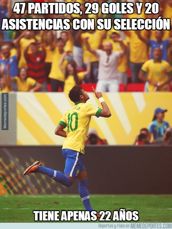 277696 - Los números de Neymar con Brasil son impresionantes